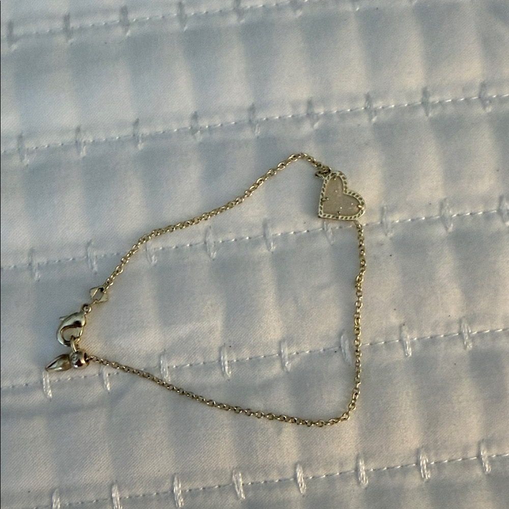 Kendra Scott Heart Charm Bracelet
